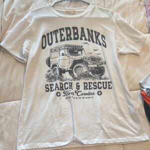 Outer Banks Graphic T-Shirt - White